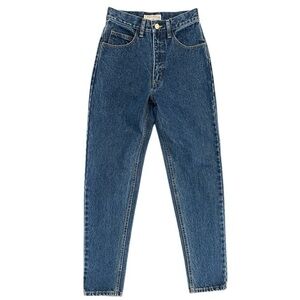 GUESS by Gorges Marciano Vintage High Waisted Tapered Leg Jeans Medium Wash 27